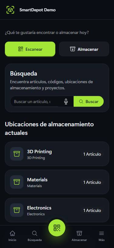 Inicio – SmartDepot