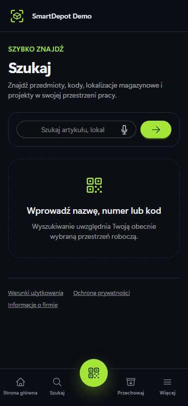 Wyszukiwanie – SmartDepot